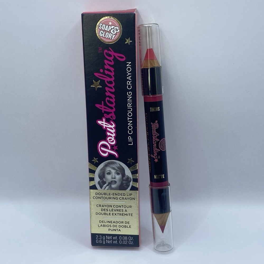Soap & Glory Poutstanding Double Ended Lip‎  Contouring Crayon No Candy Do Pink